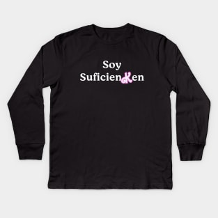Soy SuficienKen Kids Long Sleeve T-Shirt